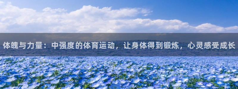 oety欧亿：体魄与力量：中强度的体育运动，让身体得到锻炼，心灵感受成长