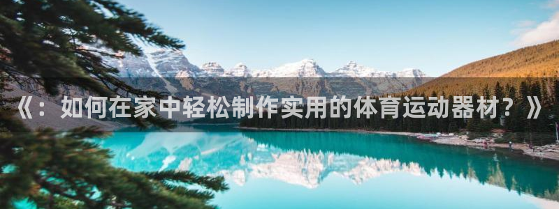 oety欧亿：《：如何在家中轻松制作实用的体育运动器材？》