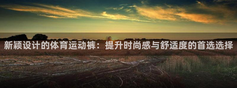 oety欧亿：新颖设计的体育运动裤：提升时尚感与舒适度的首选选择